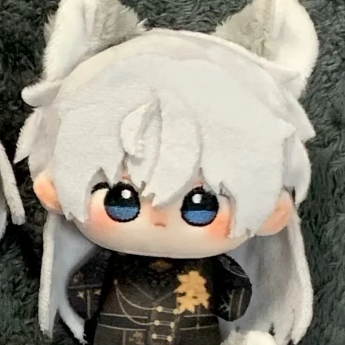 10CM Love and Deepspace Xavier Cosplay Anime Cartoon Figure Cartoon Q Versions Pendant Keychain Accessories Halloween Gift