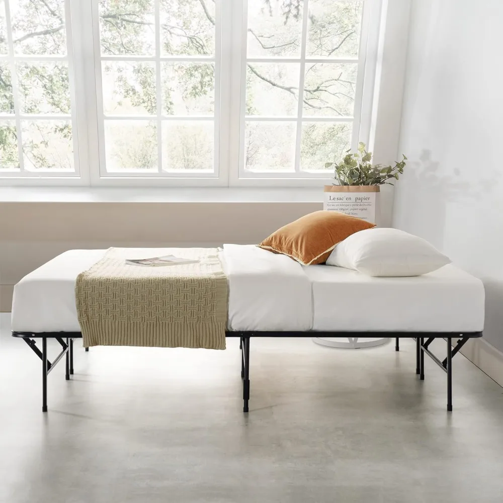 

New Innovated Box Spring Metal Bed Frame, Queen, 14 inch