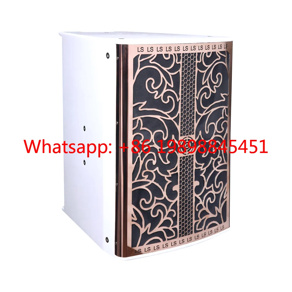 LS3 Carving 10/12 Inch Wooden Point Source Full Range Speaker 500W High Power Audio With 3 Years Warranty