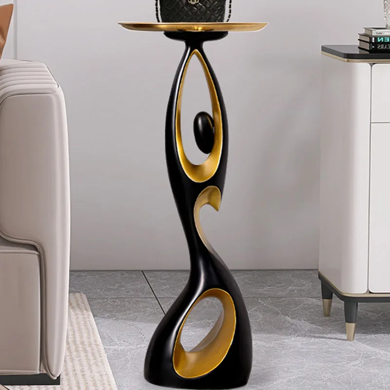 

Living Room Coffee Side Table Nightstand Golden Luxury Design Marble Neat Table Modern Corner Bureau Meuble Balcony Furniture