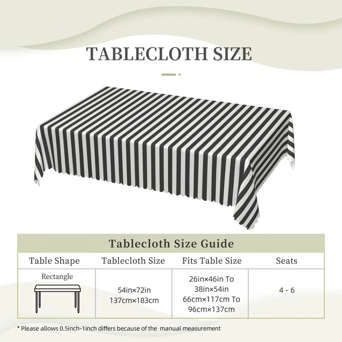 Vertical And Horizontal Diagonal Stripe Tablecloth Restaurant Kitchen Rectangular Tablecloth Party Tablecloth Dining Table Cover