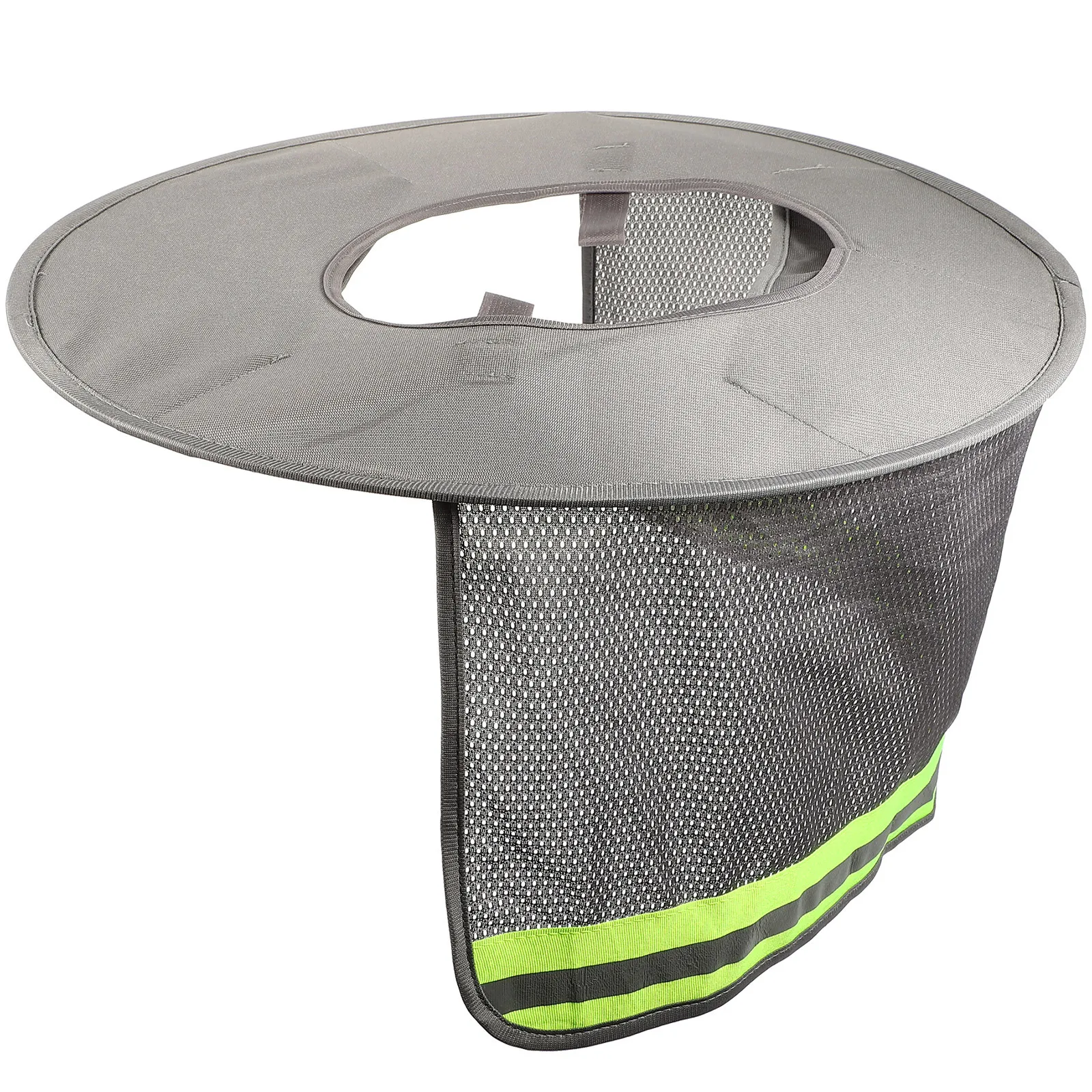Full Brim Hard Hat Shade Neck Cover Polyester Sun Visor Reflective Band Safety Neck Protection Construction Accessories