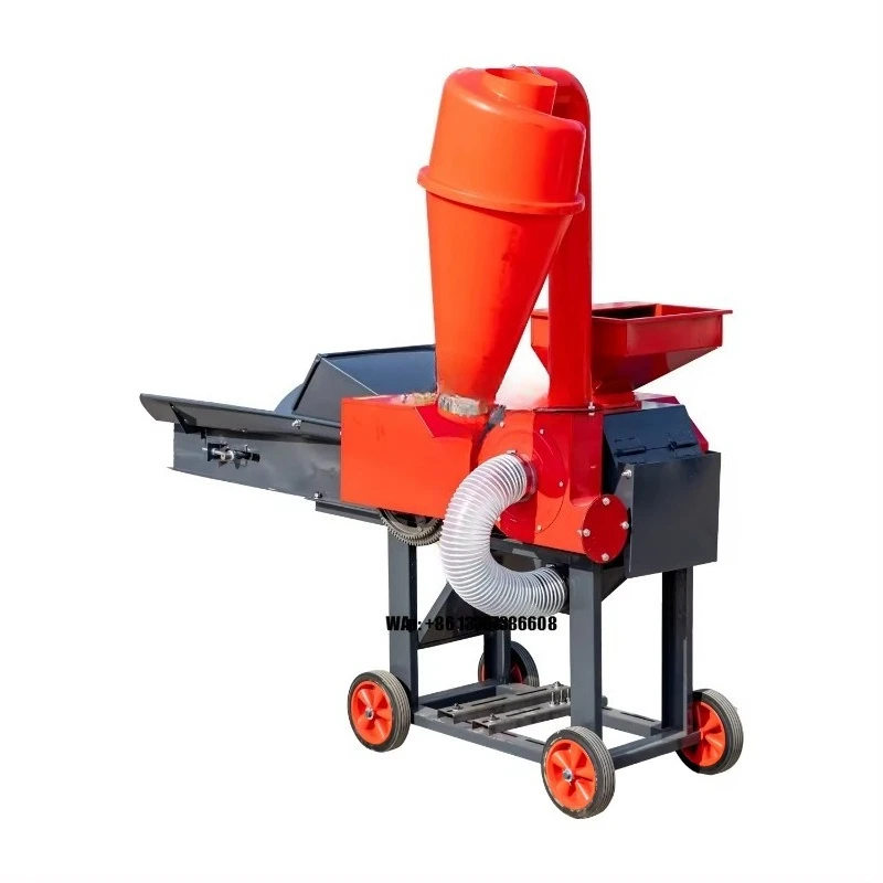 Commercial Farm Machinery Silage Shredder Forage Grass Chopper Animal Feed Processing Mill Chaff Cutter Maize Milling Machines
