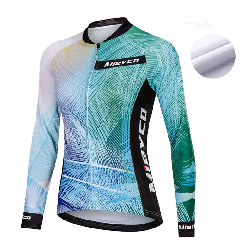 Maglia da ciclismo invernale in pile 2023 inverno Outdoor donna abiti strada MTB equitazione abbigliamento da bicicletta tenere al caldo camicie da