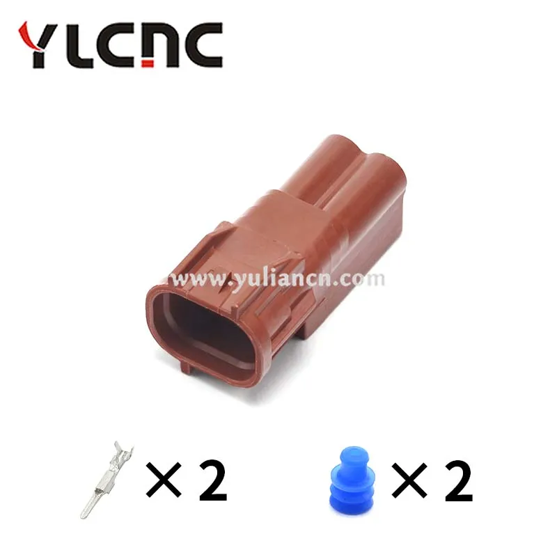 YLCNC factory direct sales 1Pcs 2Pin Auto Air Conditioning Pressure sensor Temperature Sensor Connector For Toyota 6189-0033