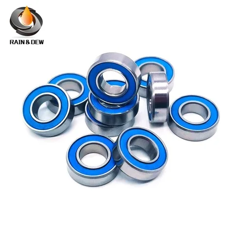 Imagen 2 del producto 10 Uds 688RS rodamiento ABEC-7 Hobby eléctrico RC coche camión rodamientos de bolas azul sellado 608RS 6700RS 6901RS MR105RS MR148RS