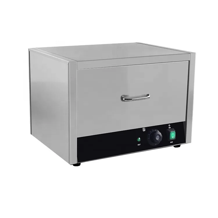 Stainless Steel Hot Dog Burger Bun Steam Warmer Machine