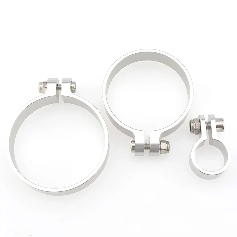 Aluminum Alloy Exhaust Pipe Clamp ID17/45/50mm for Rc Gas Nitro Boat RC Car Parts1pc
