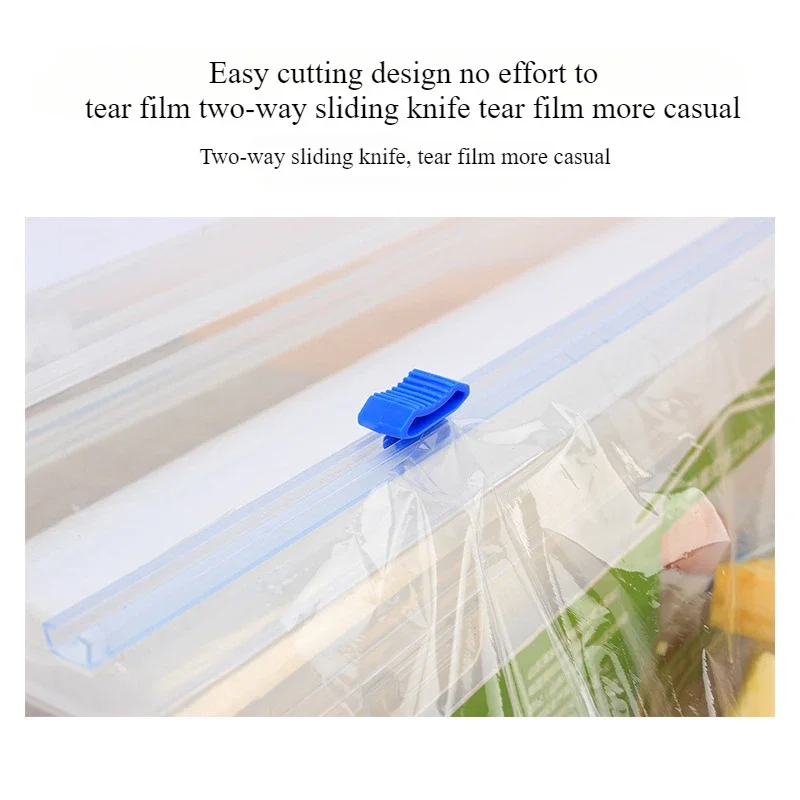 1pcs Cling Film Cutter Slicer Plastic Wrap Knife Double-sided Cheap Factory Wholesale Price Manufacturer Direct Sales