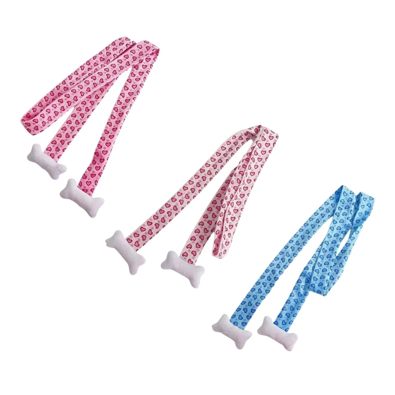 A2ES 2000s Heart Scarf Narrow Scarf Neckwrap Long Thin Scarf Spring Autumn Neck Scarf