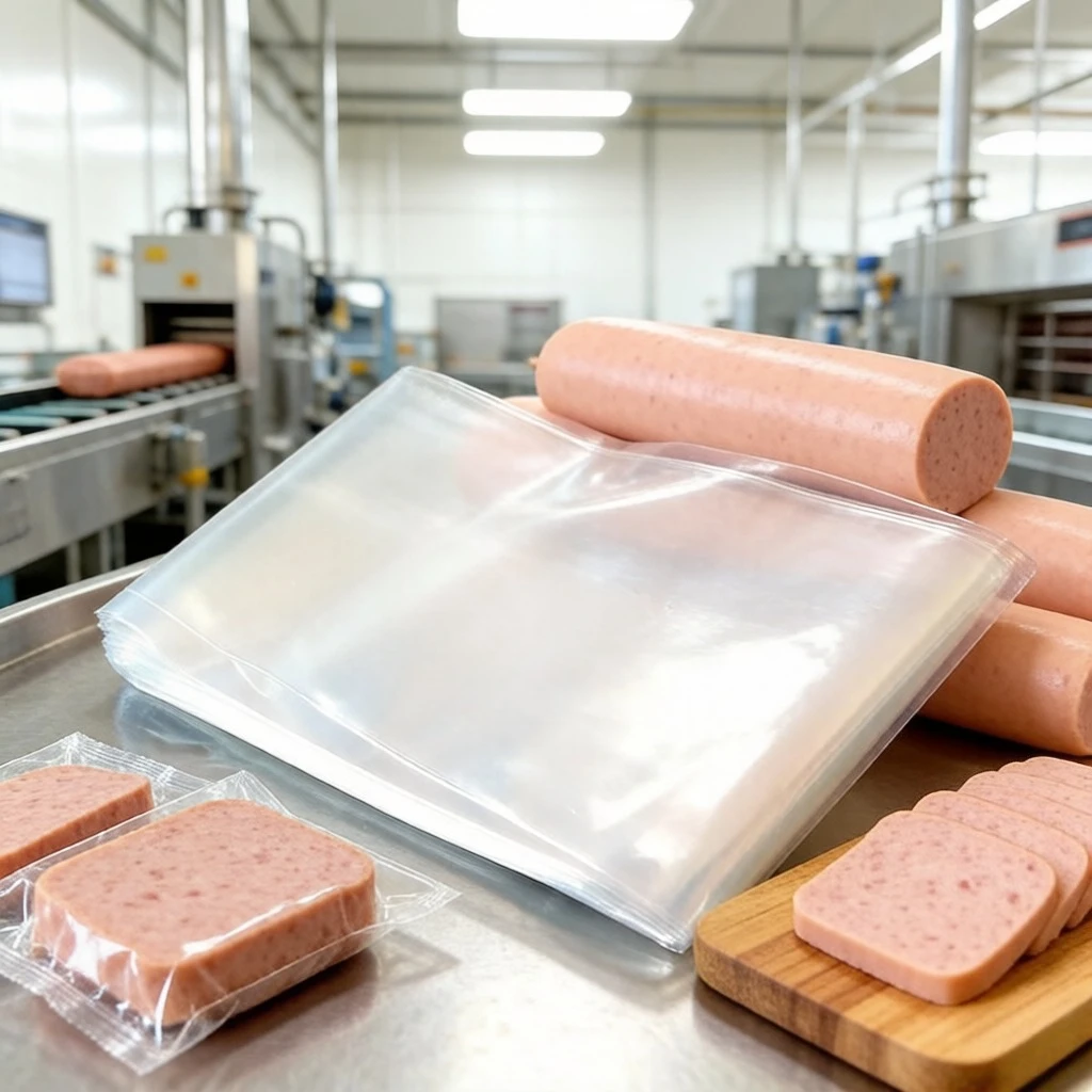 1-100 Meters Width 115mm Sausage Casings Sausage Shell Plastic Sausage Casing Meat Packing Tools Sausage Maker Tools