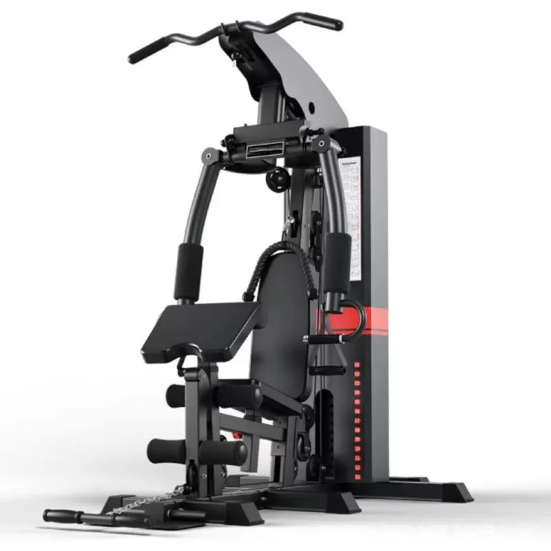 Multifunction Home Gym Training Station Body Building Power Cage Squat Rack and Bench for Weight Lifting Exercise Equipment