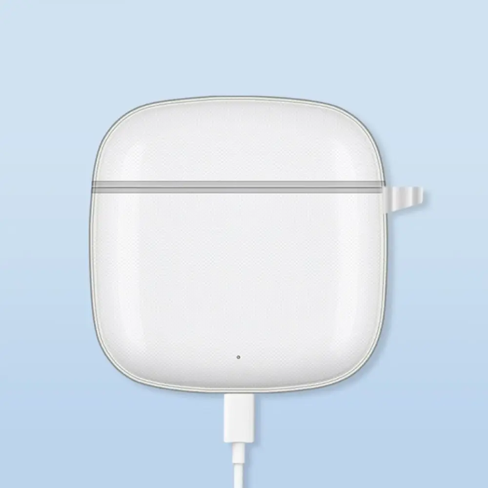 Soft TPU Protective Case Clear Shockproof Transparent Cover Headphone Accessories With Hook Shell for Huawei FreeBuds SE2