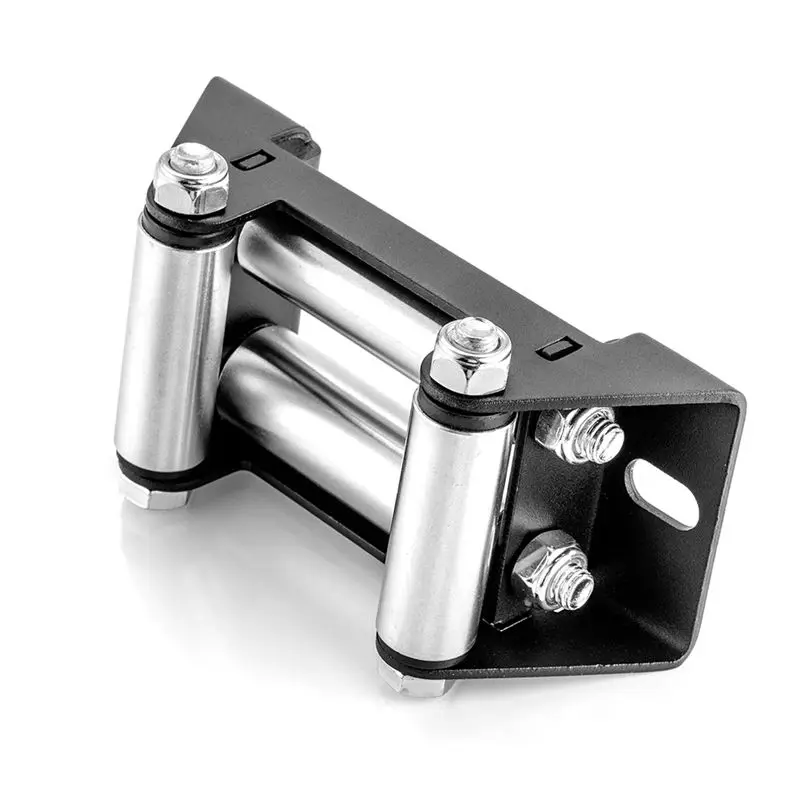 

WF-Winch Roller Fairlead Cable Lead Guide Cable Lead With Installing BOLT CENTERS Compatible With ATV WINCHES UTV Accessory