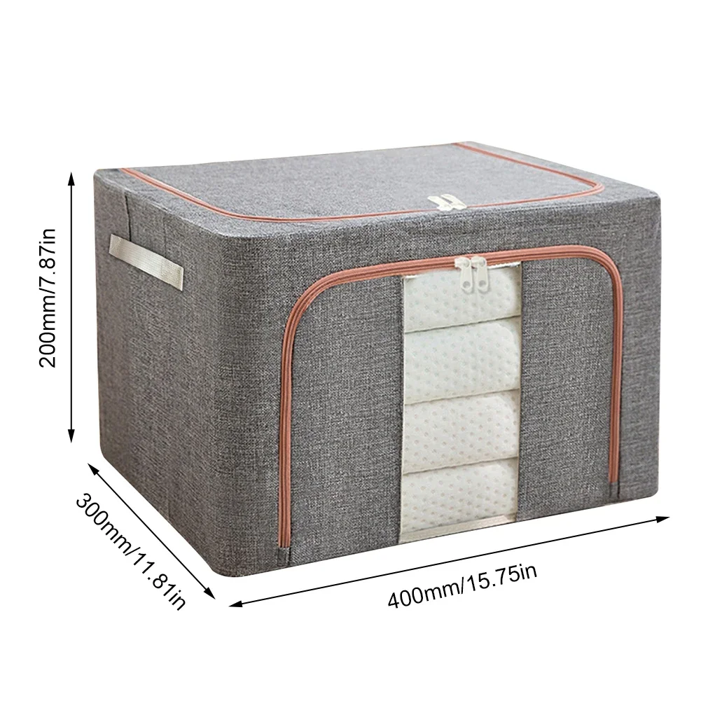 Large Quilt Storage Bag Dust-proof Wardrobe Clothes Cabinet Organizer Foldable Storage Organizers Clothes Blanket Organizer Box