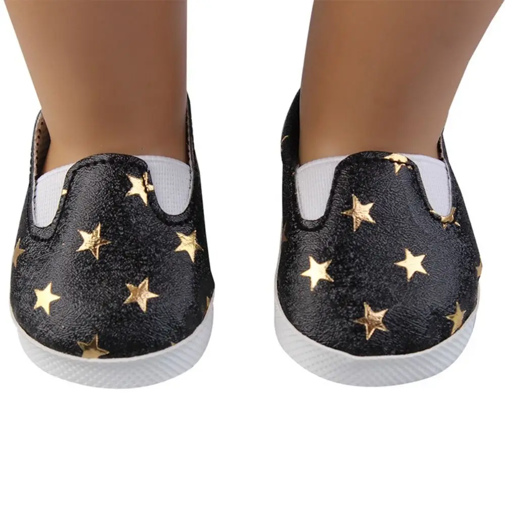 Chaussures en toile de beurre BJD pour enfants, accessoires de haute qualité, mini étoiles mignonnes, chaussures décontractées Kawaii colorées, jouet pour enfants