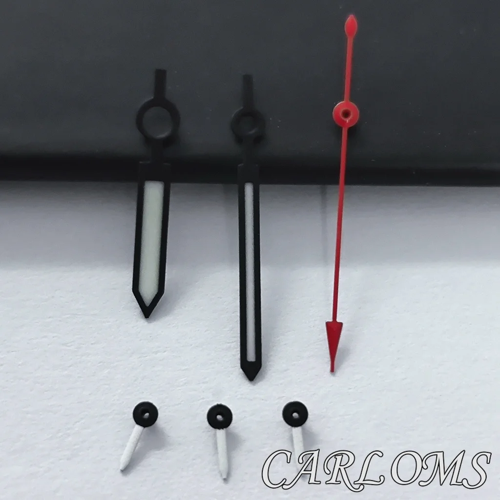 

Высокое качество VK63 стрелки часов 6 стрелок BGW9 светящийся кварцевый механизм модифицированный черный красный