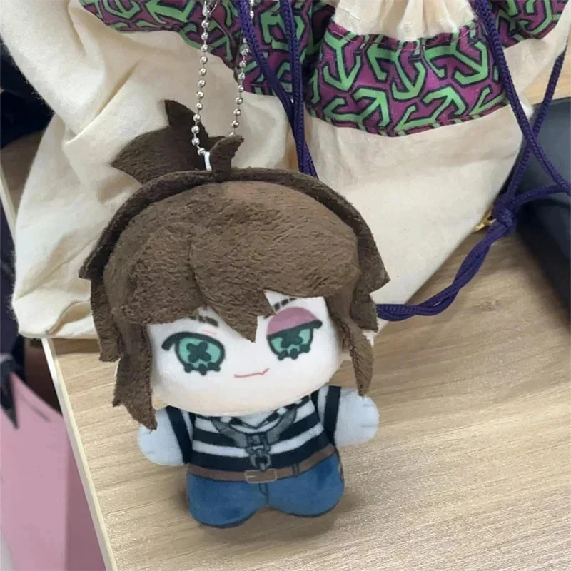 10CM Game Identitys V Cosplay Survivors Nortoned Campbell Luca Balsa Summer Skin Soft Plush Pendant Doll Keychain For Fans Gifts