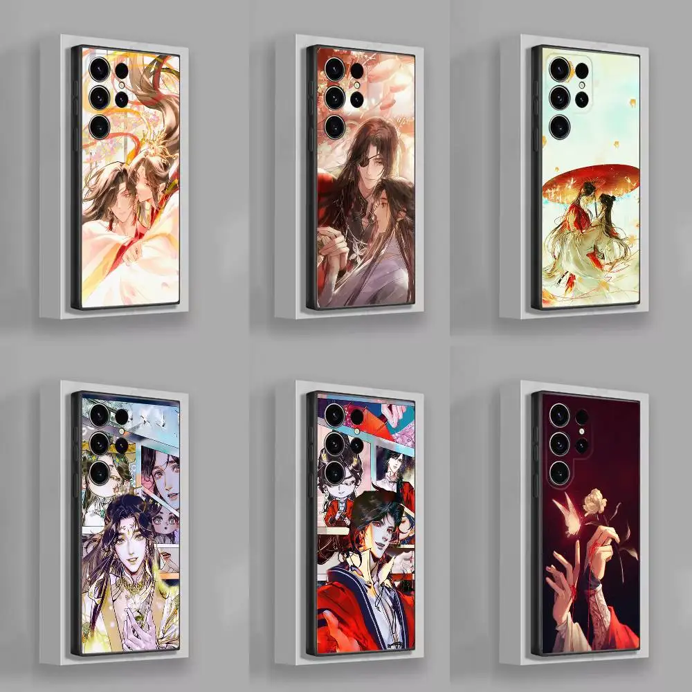 H-Heaven O-Officials Comics Blessing Case For Samsung S22,S21,S26,S25,S24,S23,Ultra,FE,S20,Plus,Lite,Soft Silicone Black