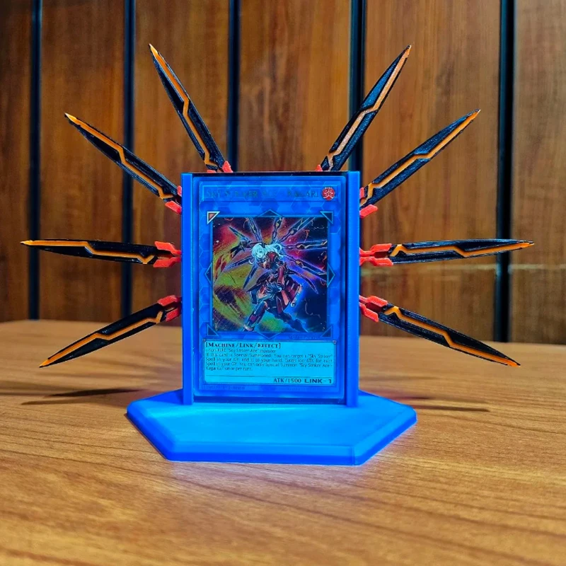 Hot New DIY 3D Printed Trading Card Display Stand Desktop for Yu-Gi-Oh Anime TCG Creative Collectible Durable Gift Toys