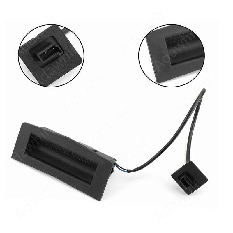 6240399 13117289 13223920 Black Abs Case Fit Switch Tailgate Release Button for Vauxhall Astra Mk V 2004-2010 Hatchback