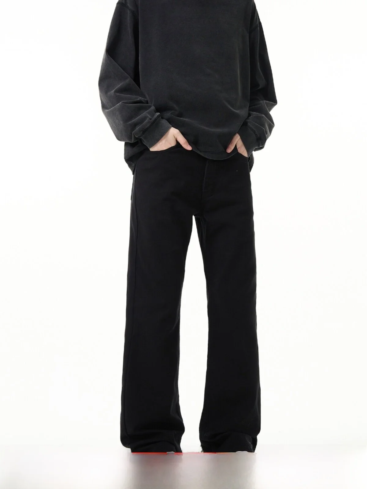 

Retro Classic CleanFit Jeans Men's Women's American Style Basic Commuter Pants Casual Flared Trousers Long Pants