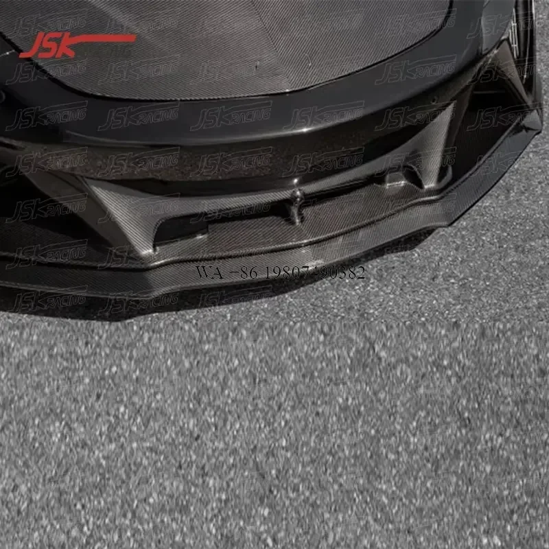 Wmwmnu Dry Carbon Fiber Front Lip Spoiler for 2021-2024 Artura Novit Style Body Kit Bumper Chin Splitter Auto