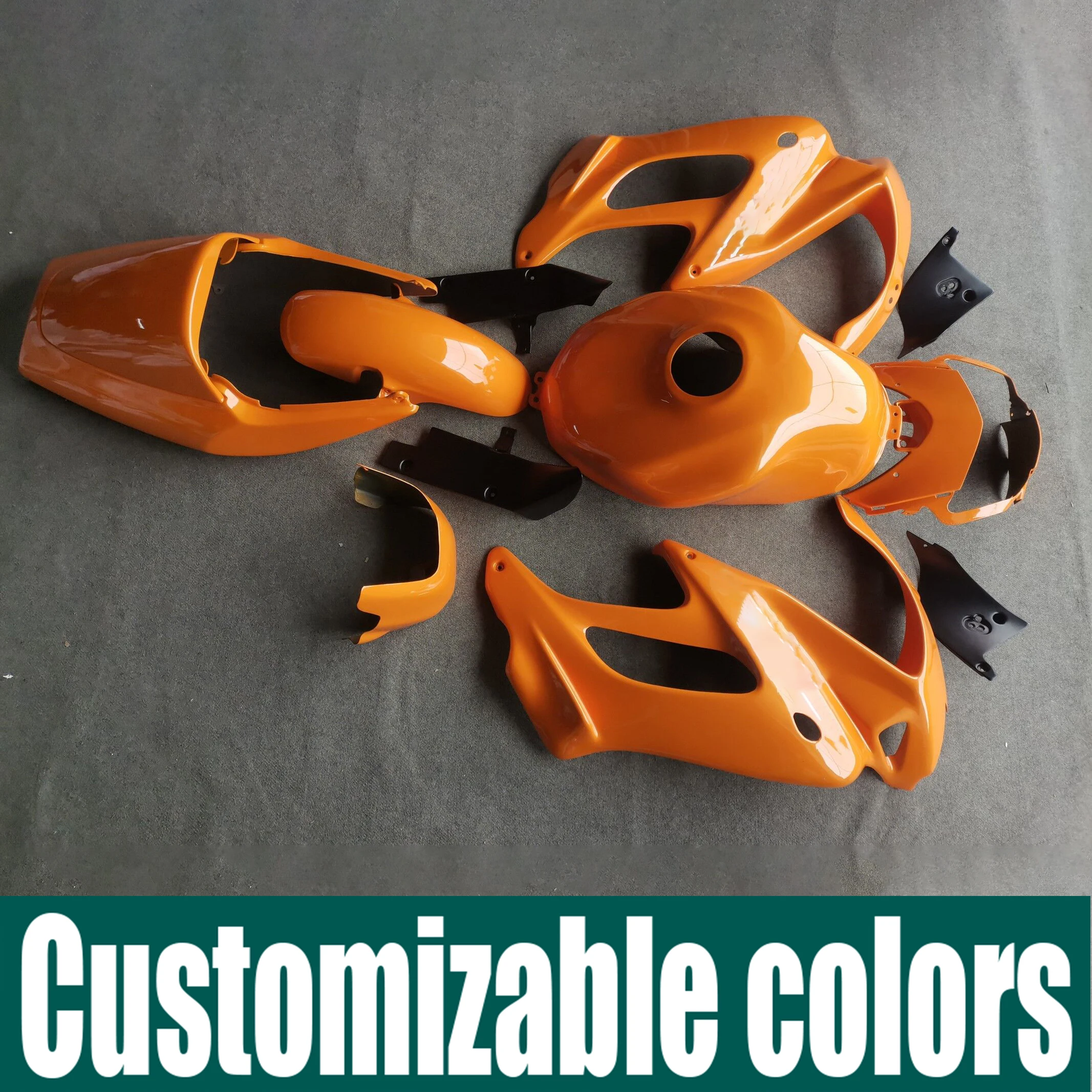 

Кузов мотоцикла подходит для VTR1000 F 1997-2005 VTR 1000F 1998 1999 2000 2001 2002 2003 VFT1000F Super Hawk Комплект обтекателей