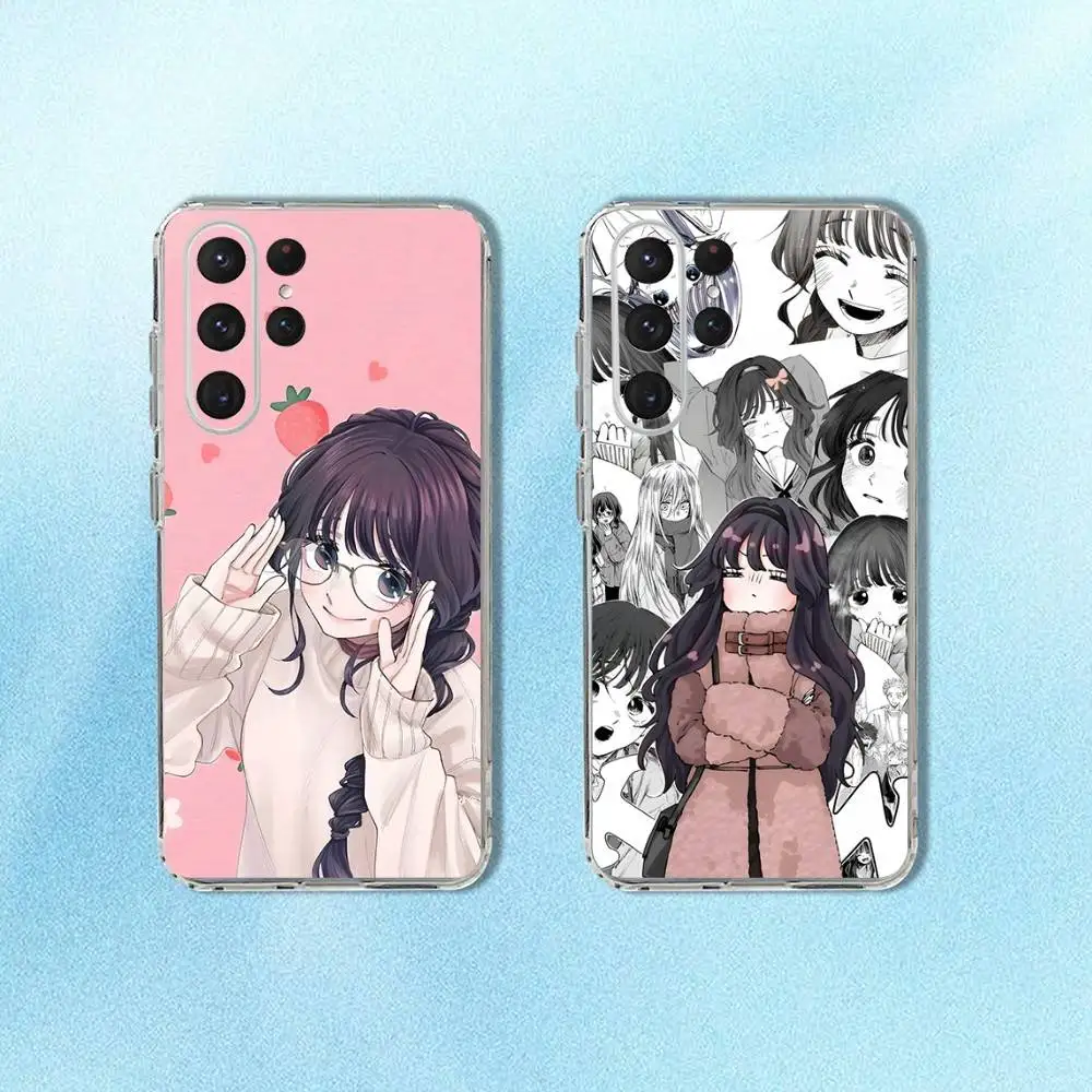 

Kaoru Hana Wa Rin To Saku Phone Case For Samsung S24,30,21,22,23,20 FE,lite,PIus,Ultra,5G,Note,9,10 Transparent Cover