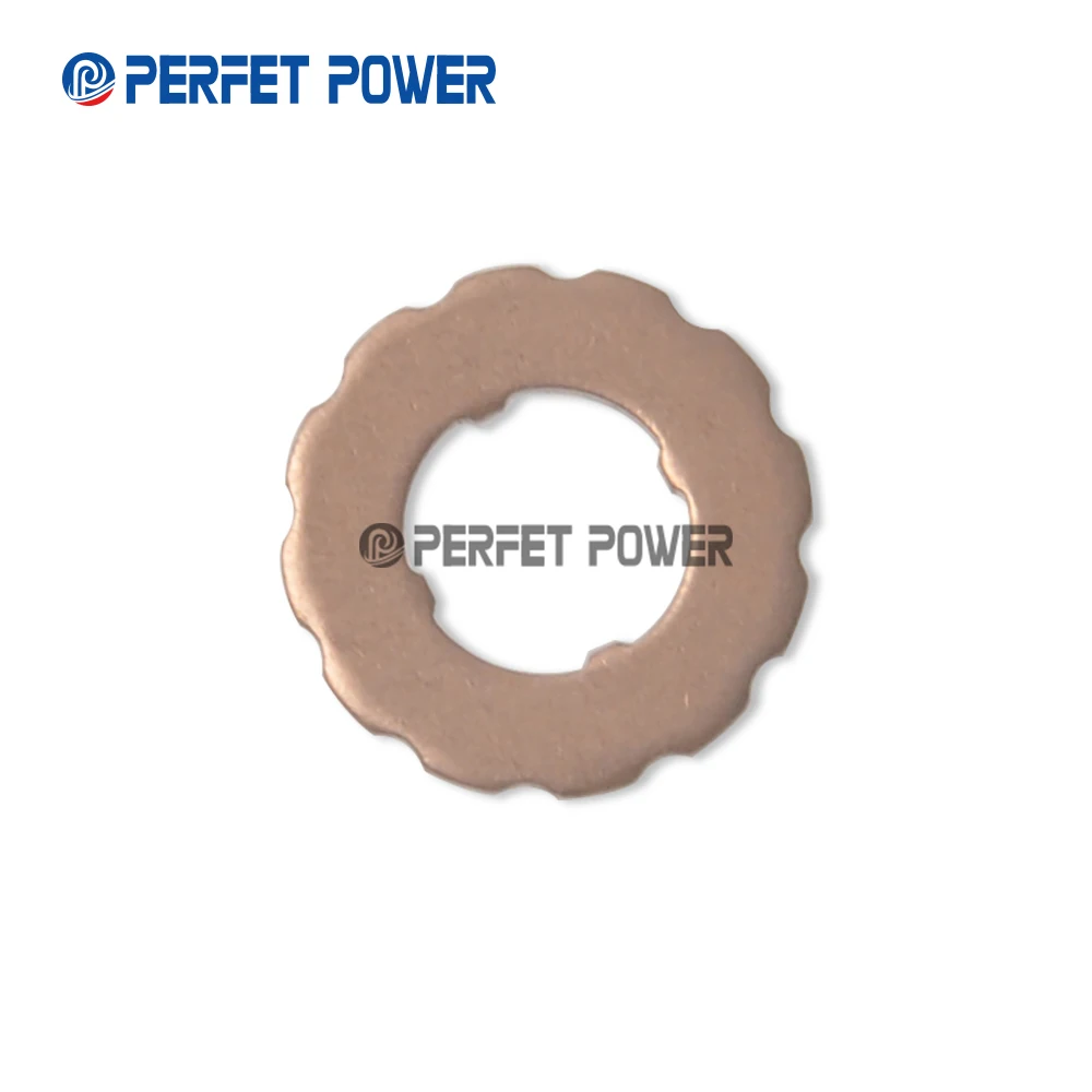 

100PCS/Bag F00RJ02175 F 00R J02 175 Common Rail Fuel Injector Copper Washer Shim Size 14.5*7.7*1.5mm