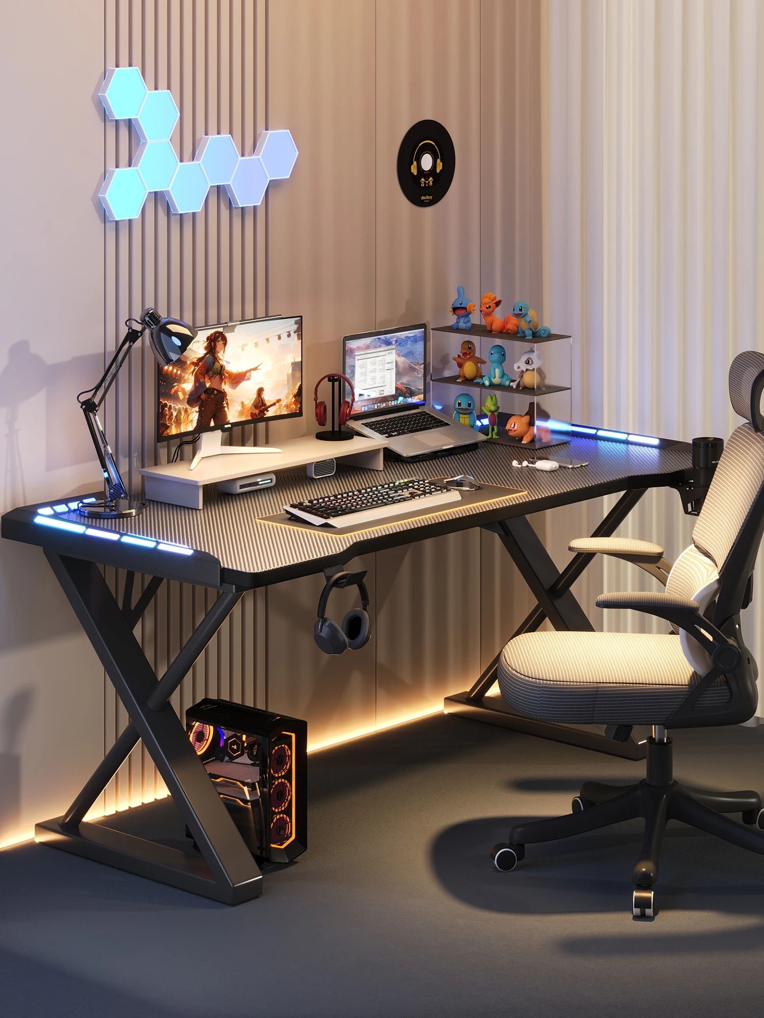 

Computer Desk Bedroom Home E-sports Large Table Simple Desk Student Writing Table Desktop Desk Simple And Modern