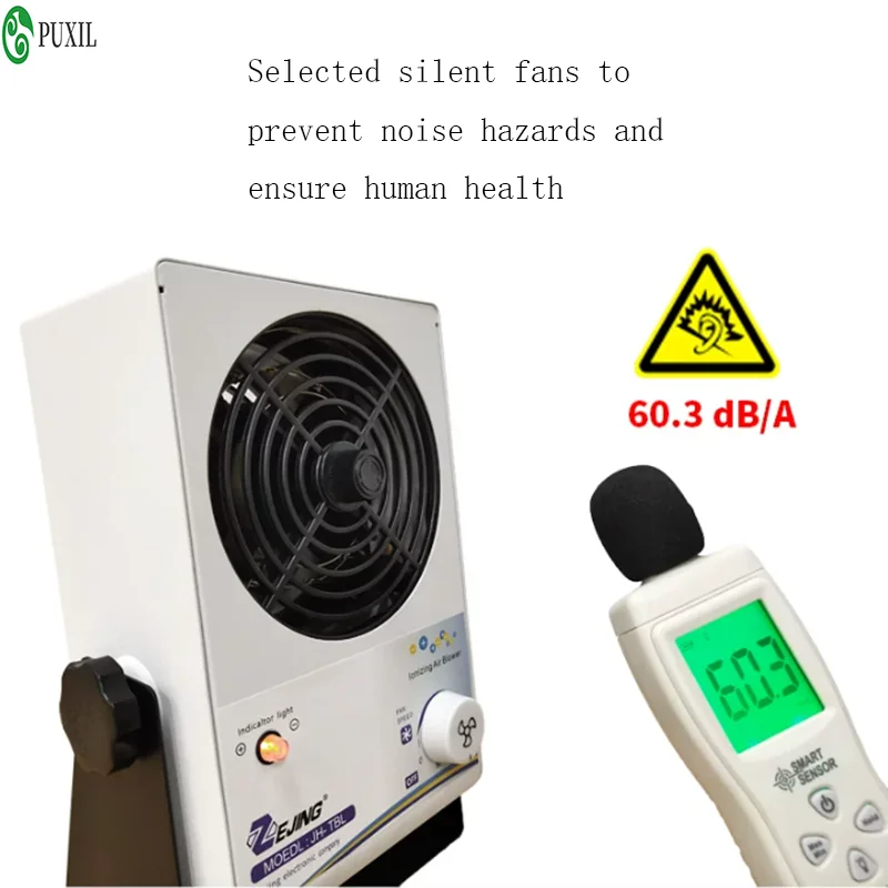 Ion fan anti-static industrial static eliminator JH-TBL in addition to static suspension desktop ion fan 220V 110V