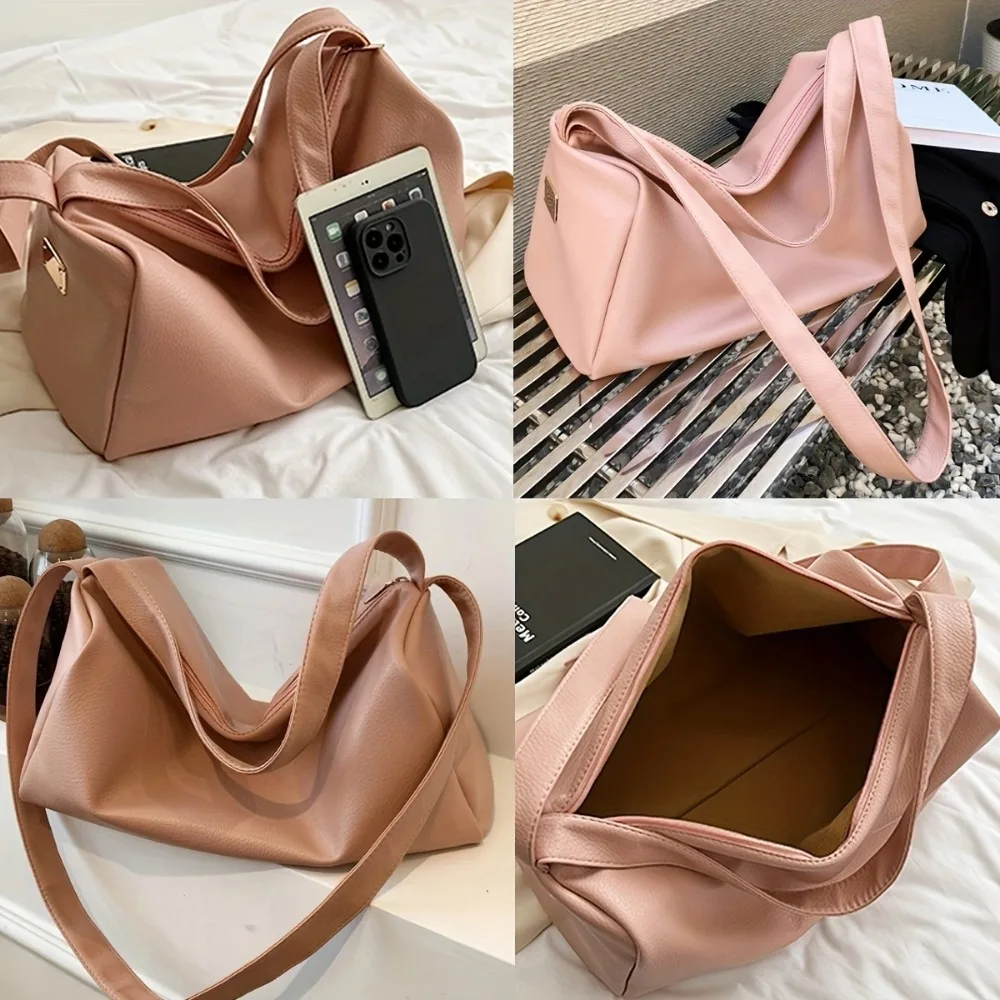 Women's Handbags Large Capacity Fashionable Tote Bag Versatile Stylish and Spacious Shoulder Bag for Daily Use Travel Bags