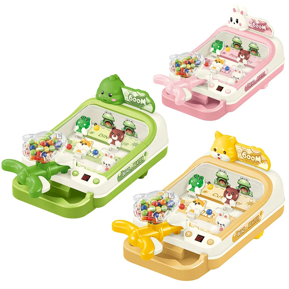 Pinball Machine Pinball Game Interactive Tabletop Pinball Cute Miniature Pinball Puzzle For Birthday   Gift