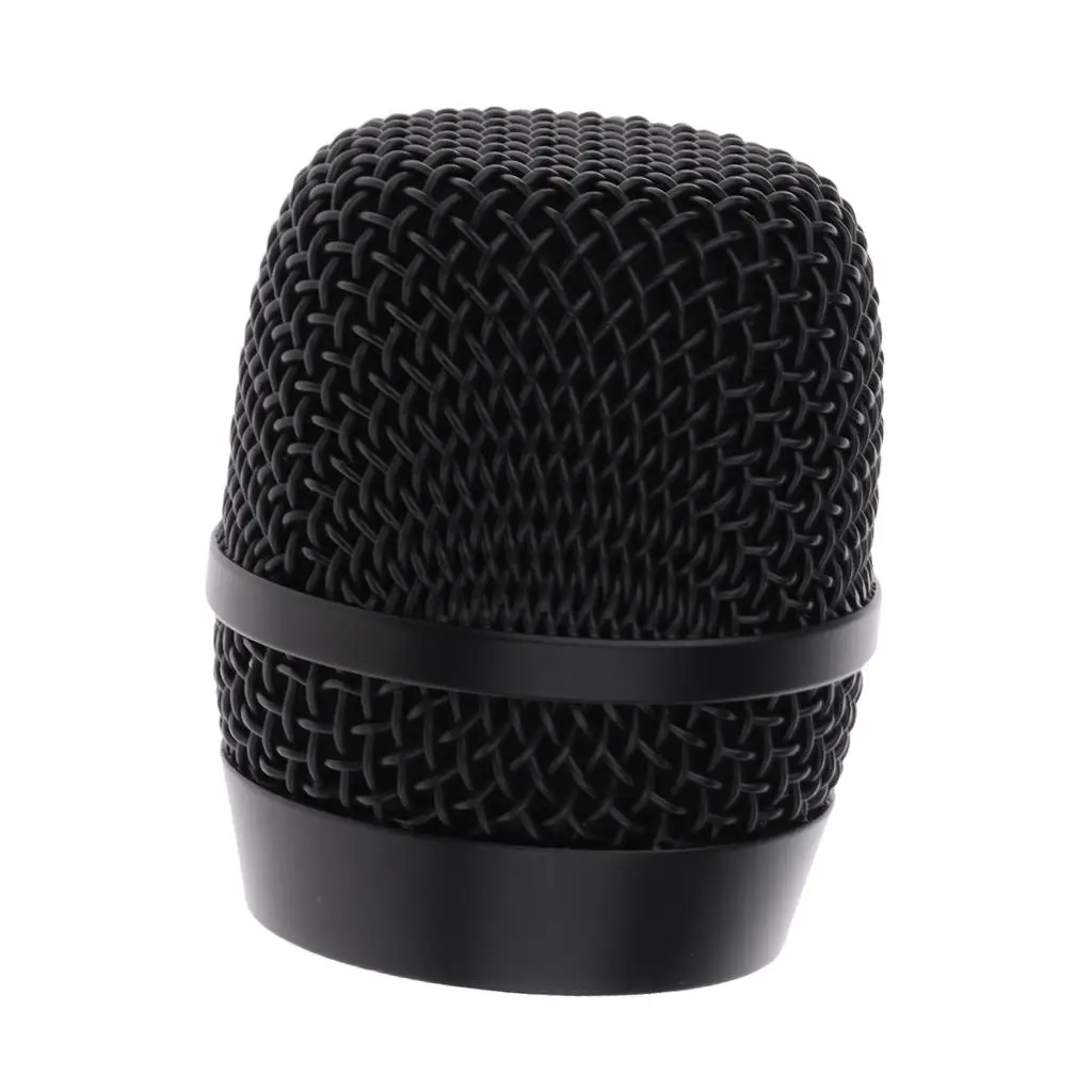 Microphone Basket Microphone Protection, Spare Part Steel Braiding Head - Black