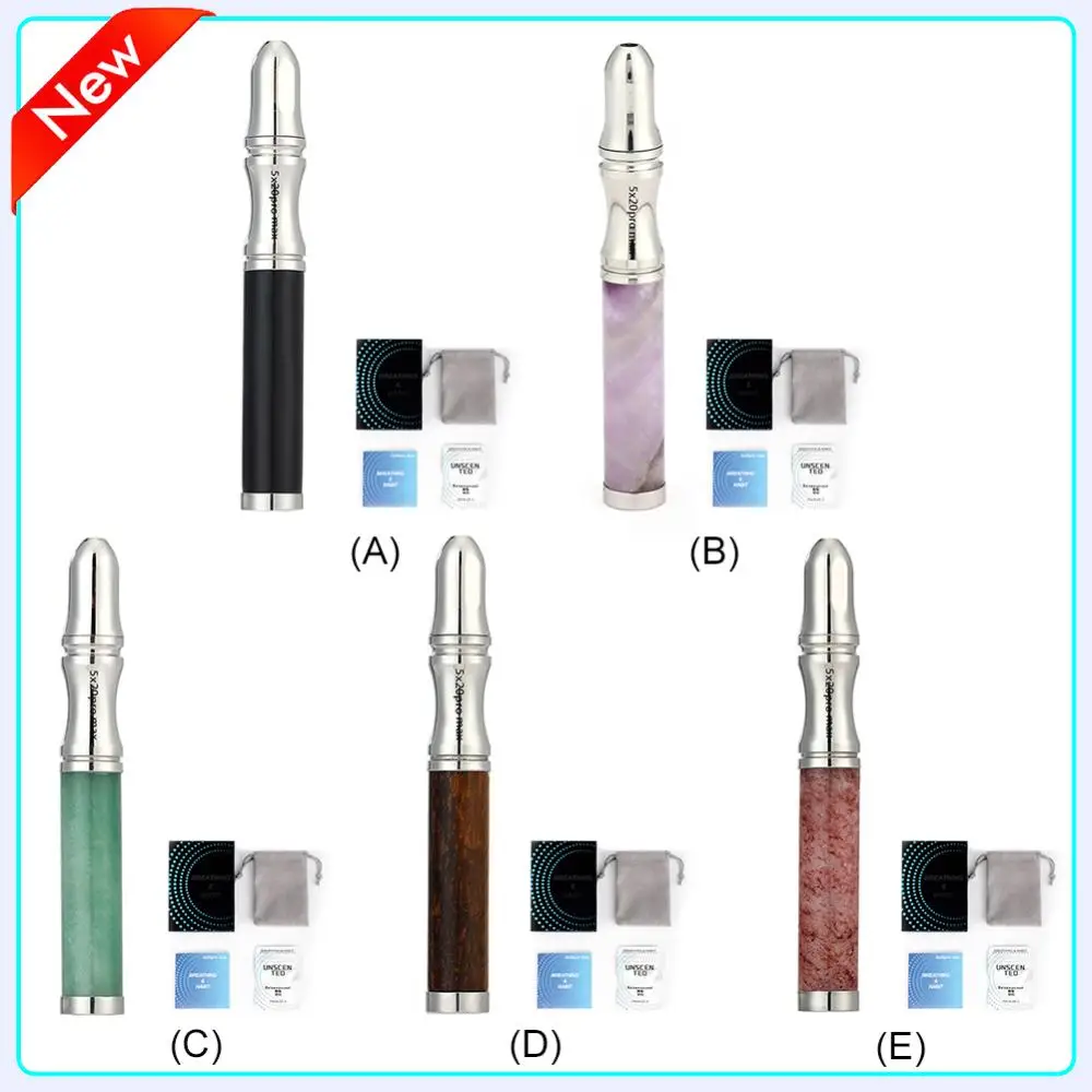 Air Inhaler Stress Anxiety Relief Mindfulness Breathing Tool Breath Stick Stop Smoking Aids