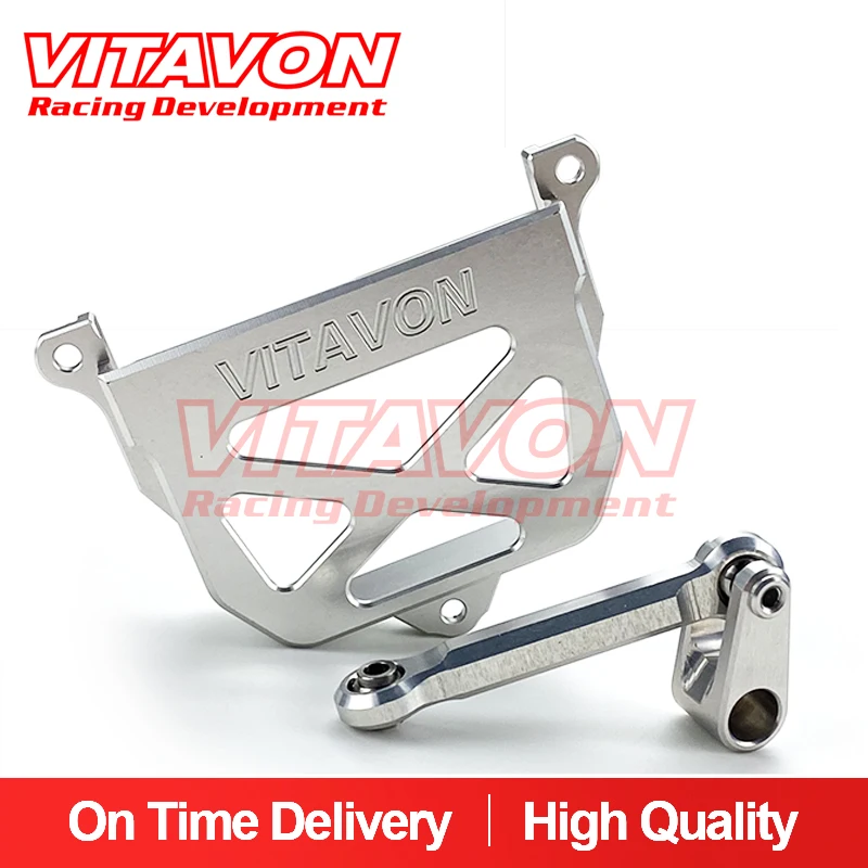 

VITAVON CNC adapter for standard size servo+servo horn+link for MAXX1/10