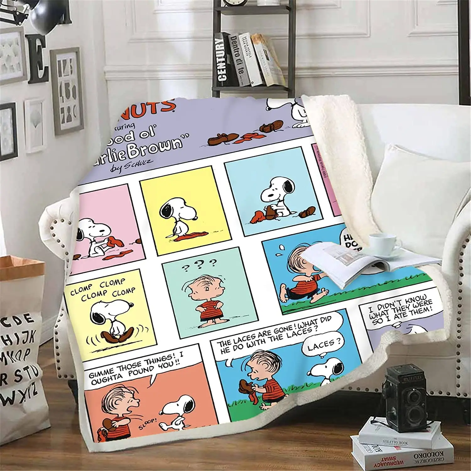 

Snoopy Home Decor Plush Baby Blanket Blankets For Winter And Throws Custom Bed Luxury Microfiber Fabric