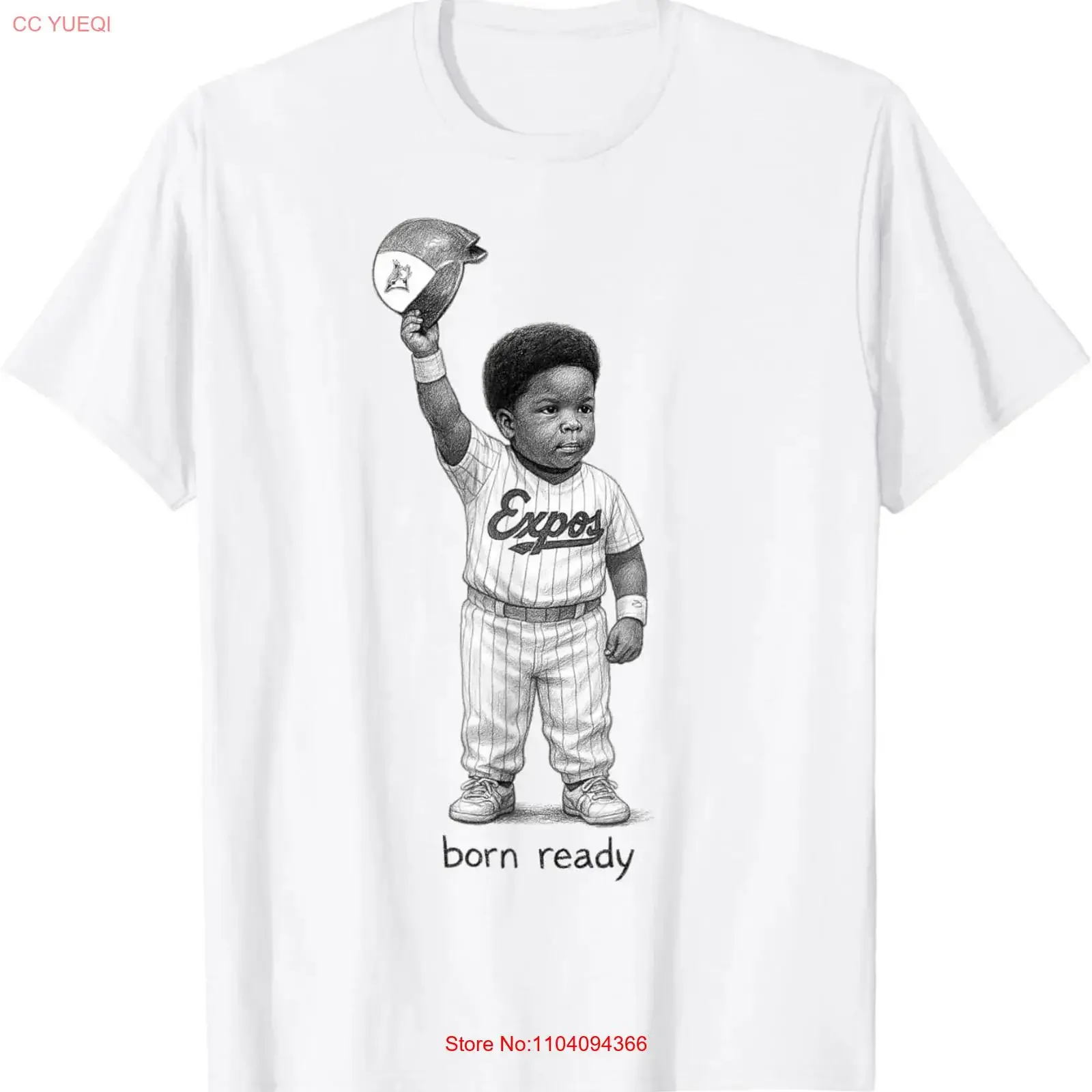 Born Ready Baby Vladdy Official T Shirt vintage Washed streetwear fashion graphic Stylish Versatile homme Casual