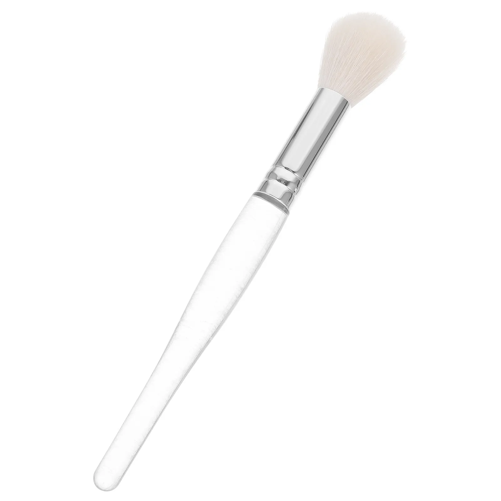 Compact Sheep Hair Makeup Brush Small Size Lightweight Blush Nose Shadow Highlight Brush Face Powder Tool for Women