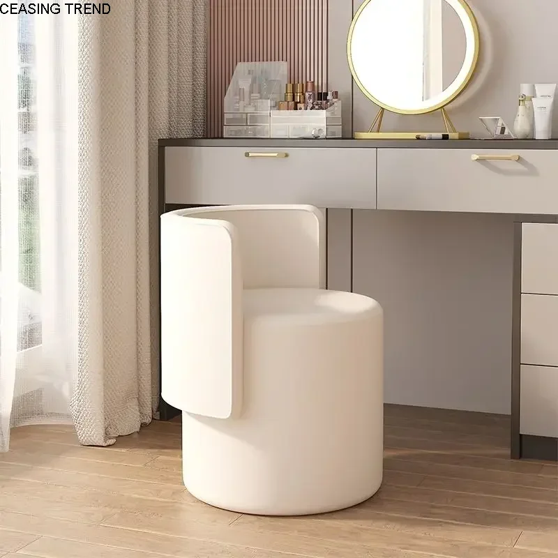 Bedroom Light Luxury High-End Makeup Dressing Stool Chairs Simple Backrest Dressing Table Stools Home Makeup Chair