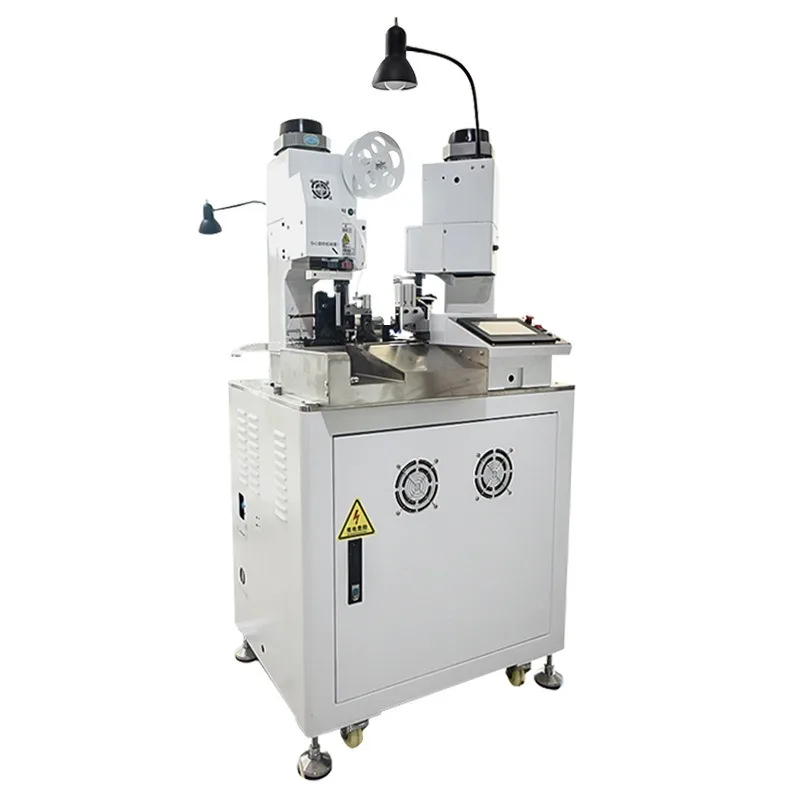 Automatic terminal machine Double end peeling terminal Single line Parallel line pressing line