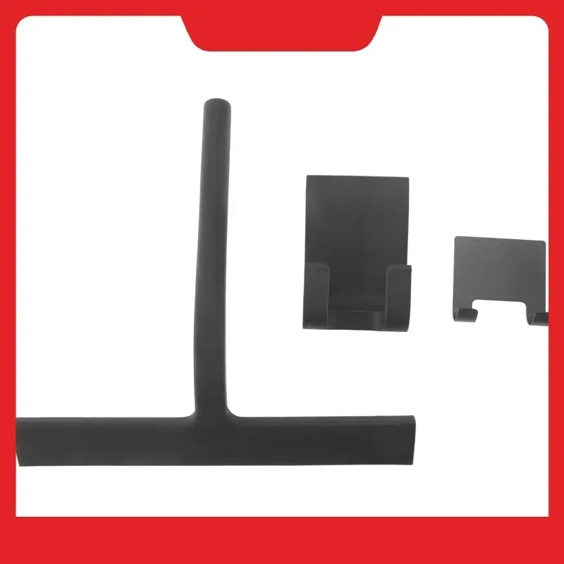 

Shower Squeegee, Silicone Window Squeegee Black Wiper Without Drilling Shower Cleaner With Hanging Hook