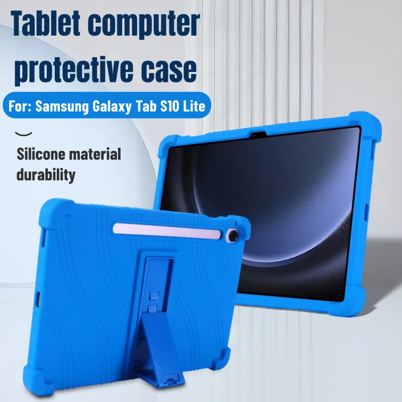 Etui na tablet Samsung Galaxy Tab S10 Lite 10,9 cala, odporne na wstrząsy, silikonowe, lekkie, przyjazne dla dzieci. — zdjęcie produktu 2