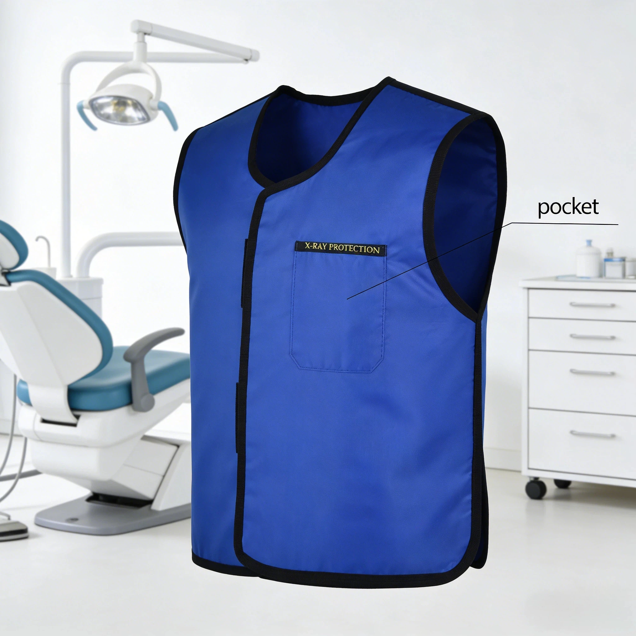 

0.35Mmpb Dental Lead Vest X Ray Radiation Protective Lead Clothes Dental Lead Vest X-Ray Radiation Protection Lead Clothes