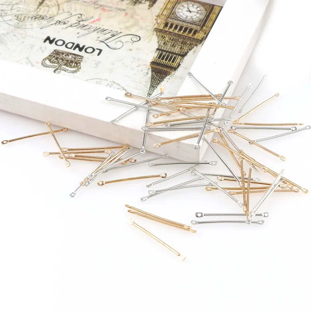

200 Pcs Earring Accessories Women Earrings for Gold Jewelry Making Plated Trendy Teardrop Slim