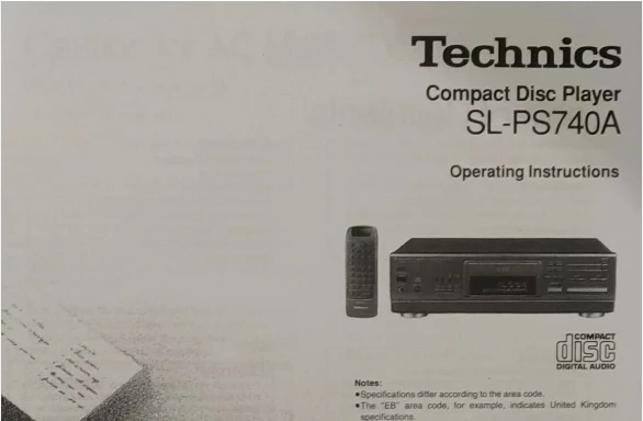 

Replacement For TECHNICS SL-PS740A CD Player Spare Parts Laser Lens Lasereinheit ASSY Unit SLPS740A Optical Pickup Bloc Optique