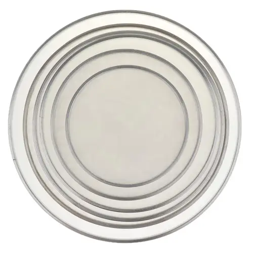 Imagen 2 del producto Cabezal de bombo silencioso, piezas de percusión de piel de tambor de malla blanca, almohadilla silenciosa para práctica principiante