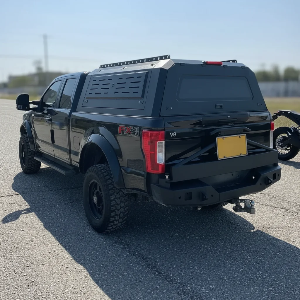 Aluminum Truck Canopy For 2022 2023 2024 2025 2026 Hard Bed Cover 5.7ft F150 Truck Topper