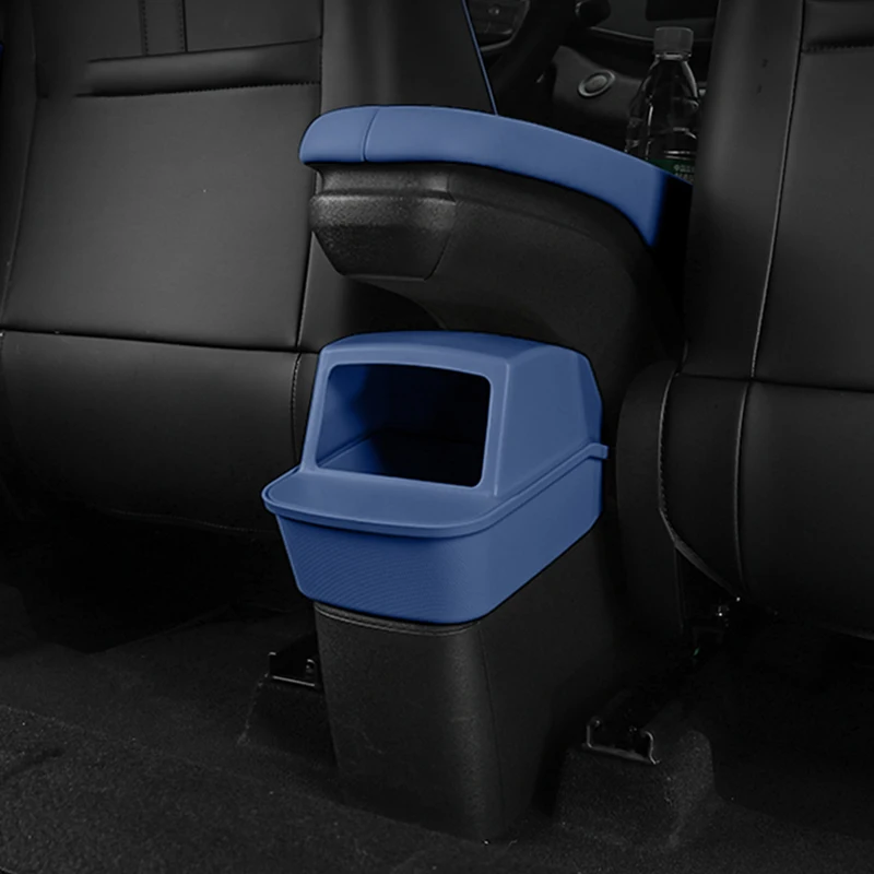 For BYD Seagull Dolphin Mini 2023-2025 Rear Seat Storage Box Rear Air Outlet Garbage Collection Box Car Accessories